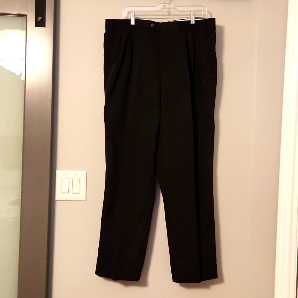 Mens size 38 waist pleated dress pants